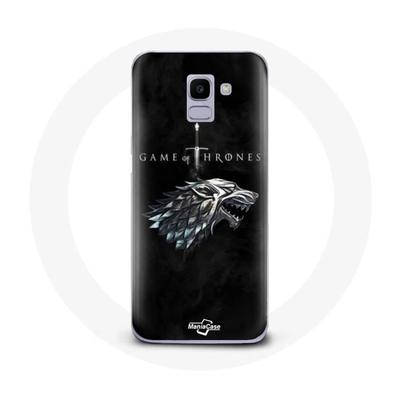 Coque Pour Samsung Galaxy A8 2018 Game of Thrones Saison 8 Le Trône De Fer La Maison Stark Logo L'hi