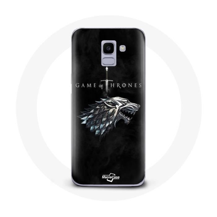 Case for Samsung Galaxy A6 2018 Game of Thrones Season 8 Game of Thrones House Stark Logo Hi