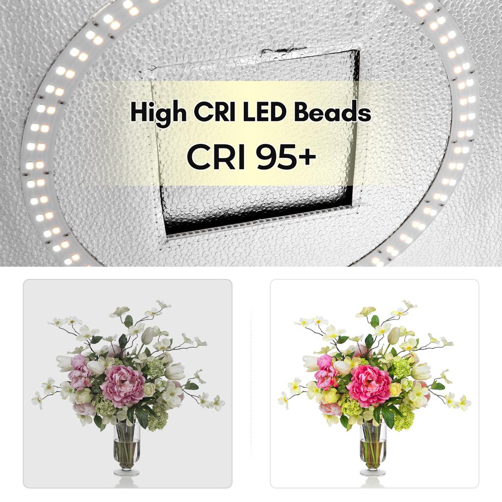 40 см/16 дюймов складная светодиодная палатка портативный настольный световой короб для фотостудии 128 шт. светодиодные бусины