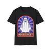 Funny Stained Glass Ghost T-Shirt, Halloween Shirt, Spooky Shirt, Unisex Tee