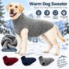 Stretchy Pet Dog Warm Vest High Neck Pet Home Apparel Wear-Resistant Dog Pajamas  Home Sleeping
