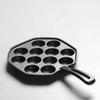 DIY Octopus Baking Mold Cast Iron Takoyaki Grill Pan Plate Octopus Ball Maker  Kitchen Gadgets