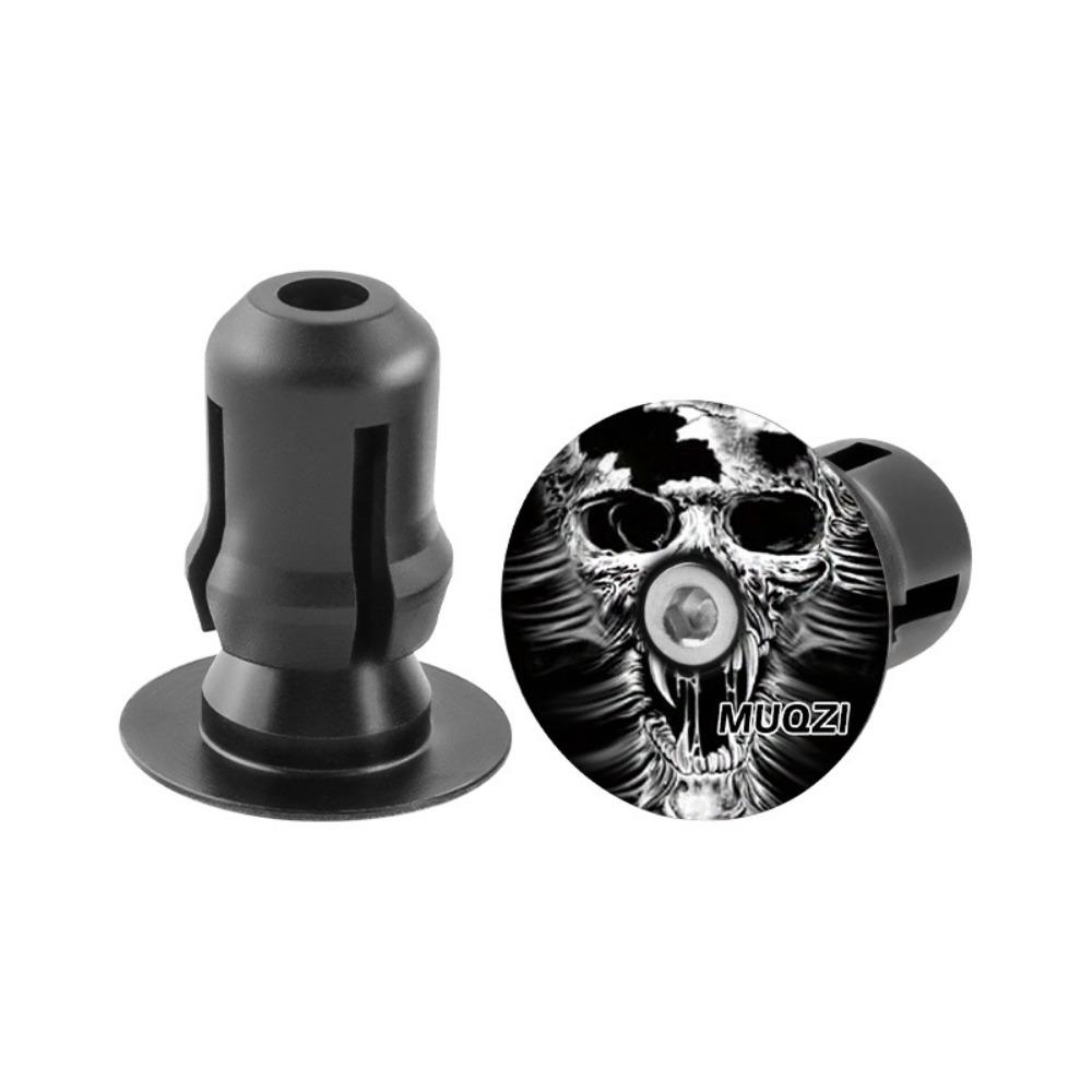 1 Pair Lightweight Bicycle Handlebar End Caps Bicycle Handlebar Plug Small Wheel Handlebars