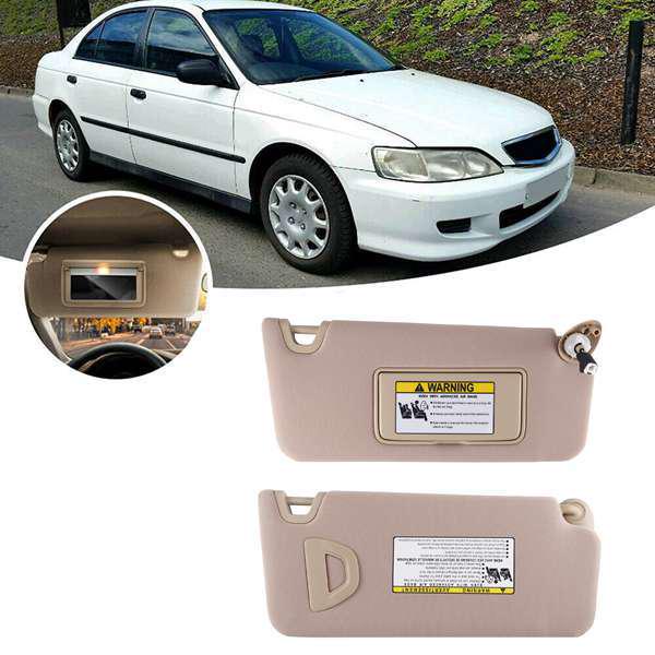 83280TA5A51ZA: Совместим с левым солнцезащитным козырьком Honda Accord 2009-2013 годов (8-е поколение).