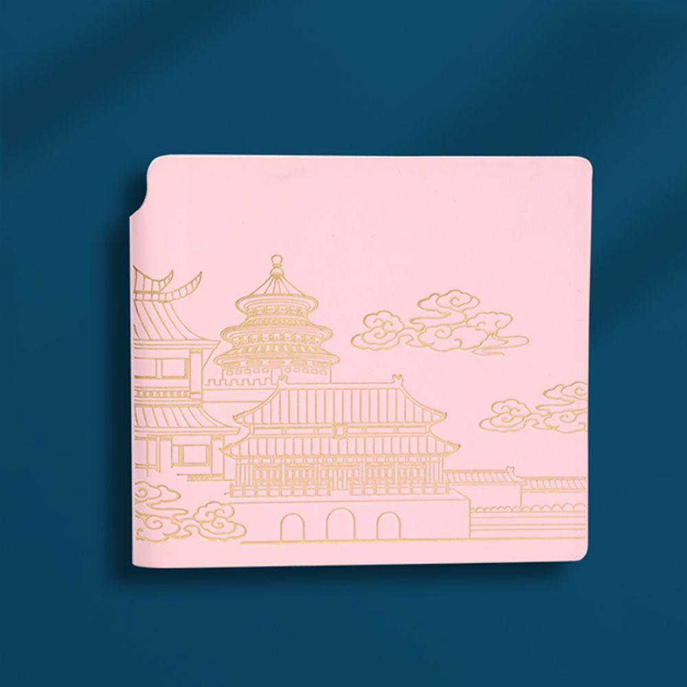 Мягкий переплет Портативный ежедневник Квадратный справочник записей встреч Карманный блокнот для записей Школьный