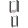 Firewood Rack White 40x30x80 cm Cold Rolled Steel