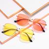2019 Retro Square Sunglasses, Small Frame Metal Glasses Square Sunglasses Men'S Sunglasses