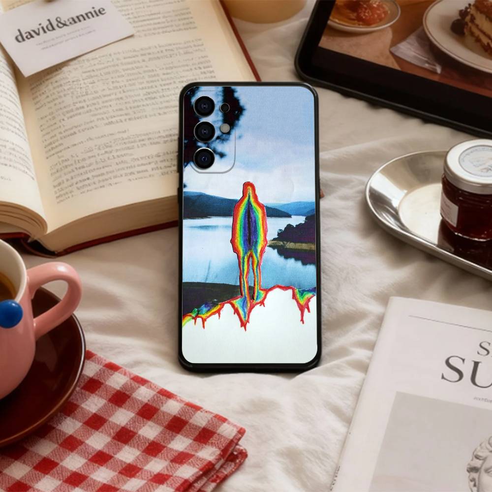 R-Radiohead In Rainbows Phone Case For Samsung S 25,24,23,22,30,21,10,9,Ultra,Plus,Lite,FE,4,5 G Soft Black Case