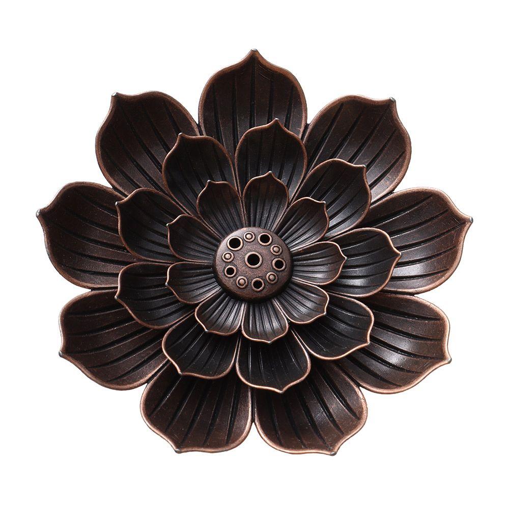 Line Incense Plate Home Decor Incense Holder Joss-stick Inserted Incense Burner Buddhism Lotus