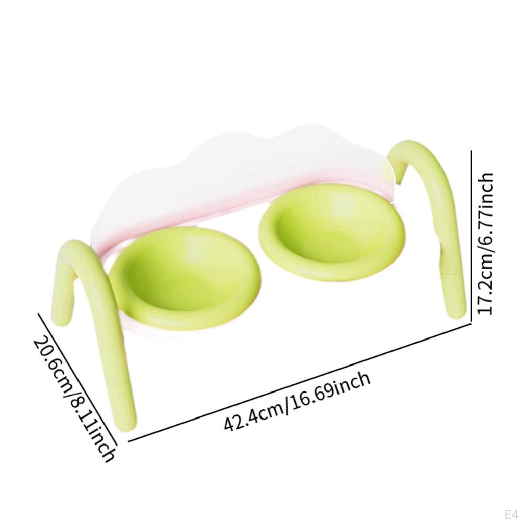 Приподнятые миски для кошек, блюда, съемные со стойкой, против рвоты, товары для питомцев, корм для питомцев и
