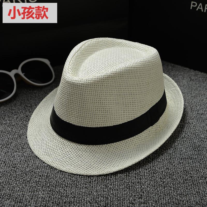 [Papyrus] Parent-Child Model, Panama Solid Color Jazz Hat, Children'S British Top Hat, Male And Female Couples Model