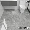 Водостойкие самоклеящиеся обои для пола с имитацией мрамора, износостойкие, противоскользящие, декоративные напольные наклейки