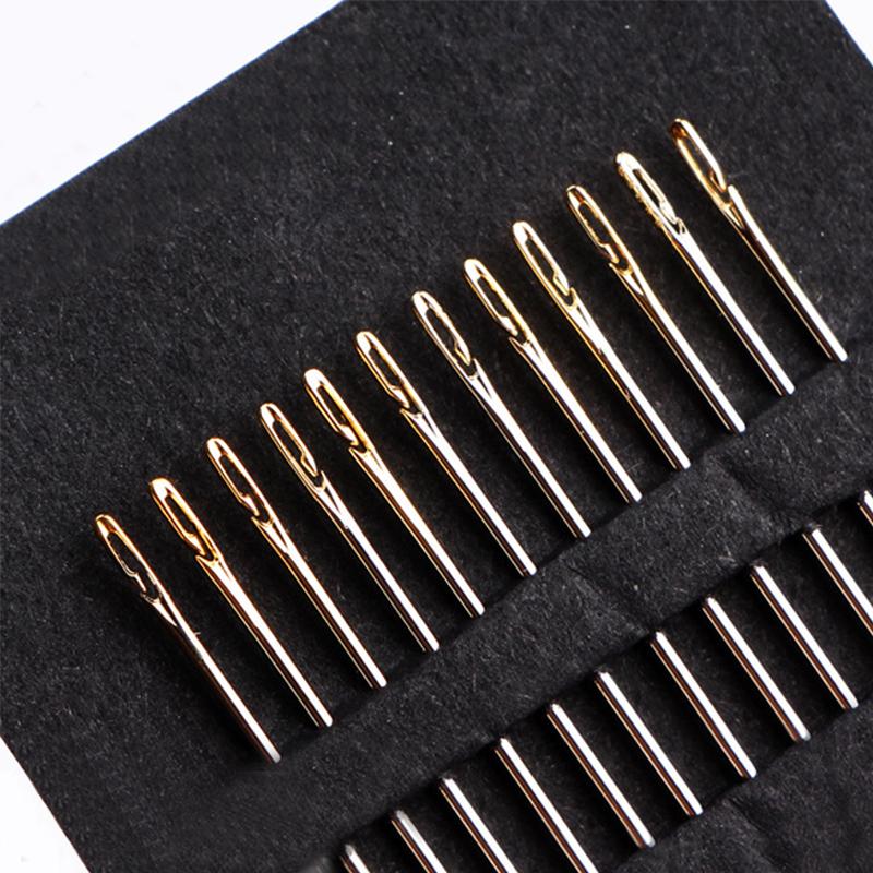Side Opening Blind Needle Popular 12PCS/Lot Hot Sale Darning High Quality Needles Sewing DIY Multi-size Sewing Needle Jewelry Accessory