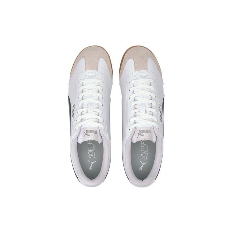 Puma Turino Synthetic Leather Comfortable Casual Low-Top Lifestyle Shoes Unisex Sneakers White 371113-03