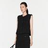 JNBY Autumn 2024 Collarless Sleeveless Vest