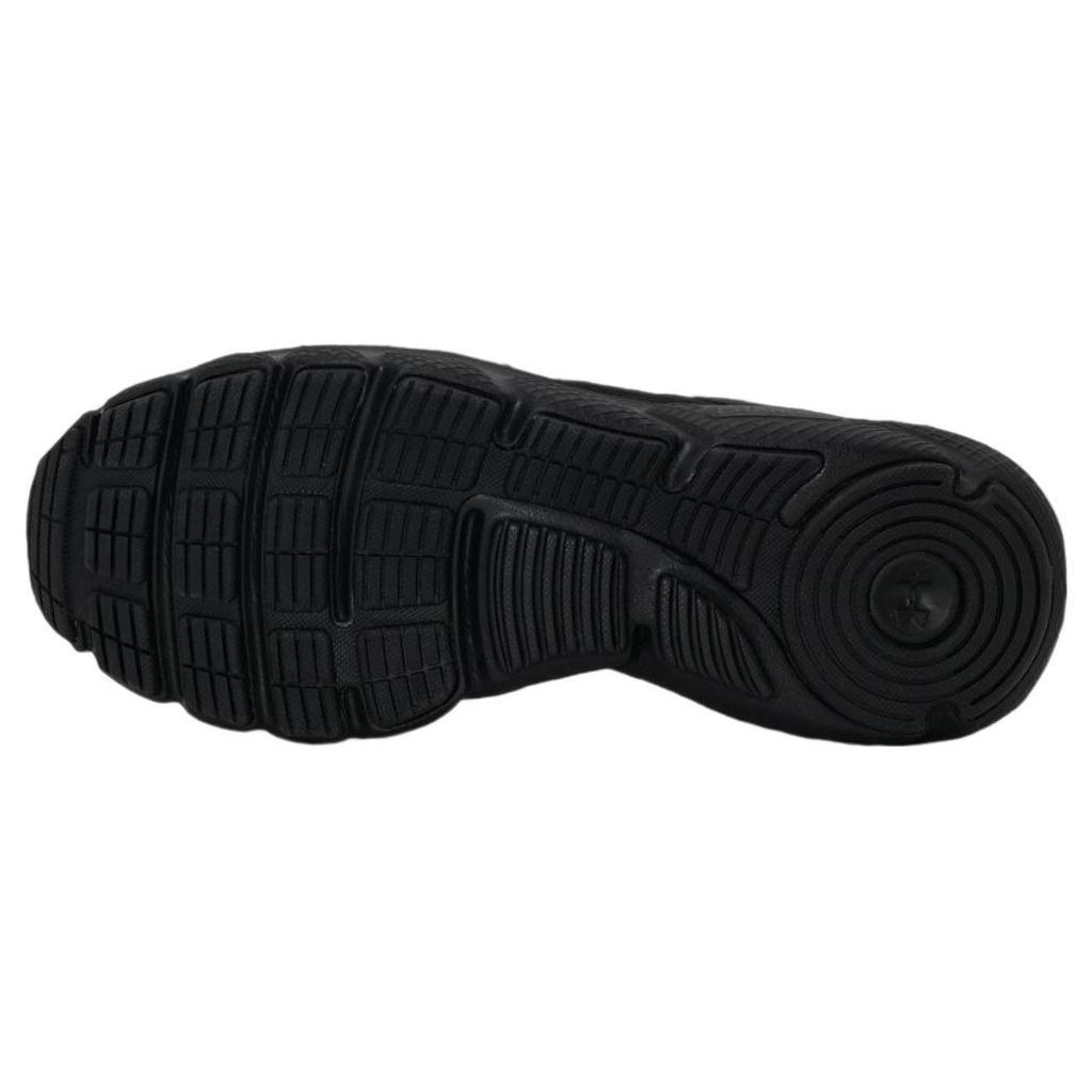 Under Armour Заряженный Assert 8 Легкие Удобные Сухие Мягкие Тканевые Кожаные Низкие Повседневные Кроссовки для Бега Мужские Кроссовки Черные 3027030-001