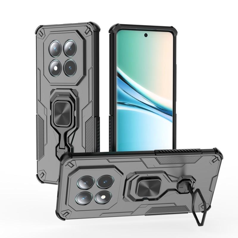 Для Xiaomi Poco M8 5G/Redmi Note 15 5G (Глобальный) Чехол для телефона WANLONFENG PC TPU Задняя крышка Подставка с закаленным стеклом
