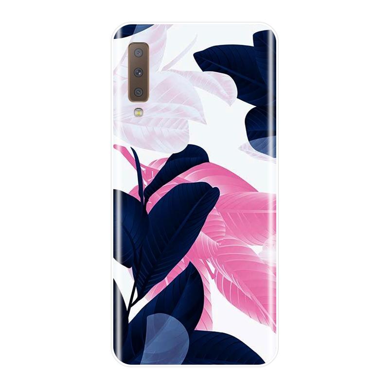 Чехол для телефона с эстетическим цветком и цветочным рисунком для Samsung Galaxy A3 A5 A7 2016 2017, задняя крышка для Samsung Galaxy A5 A7 2018 A6 A8 Plus