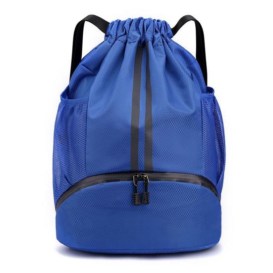 Спортивная сумка на шнурке, органайзер для футбола и баскетбола с отдельным отделением для обуви, вместительный водонепроницаемый рюкзак на шнурке