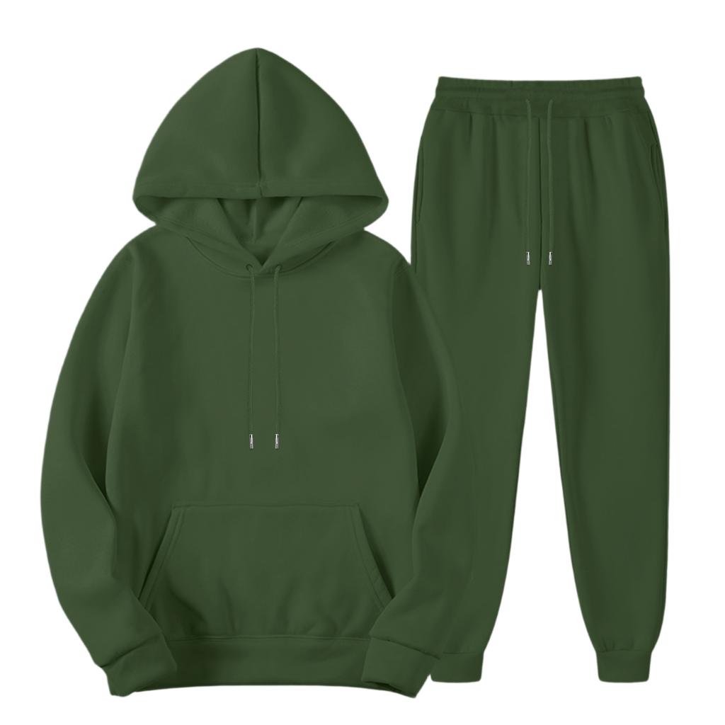 Men's Fall/Winter Hooded Sports Set