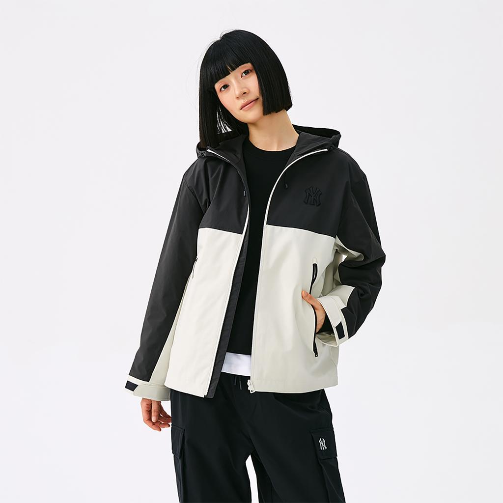 Новая куртка MLB New York Yankees Basic Collection 25FW Унисекс Глубокий слоновая кость 3AWJB0254-50CRD