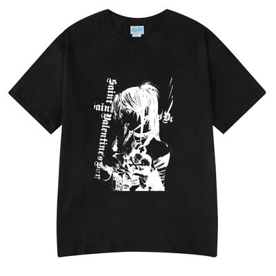 Anime Death Note Misa AUnisexe T Shirts Unisex Women Clothing Cotton Casual Tee Shirt Fashion Vintage Short Sleeve T-shirts Summer Tee