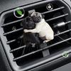 Cute Pug Car Air Freshener Long-Lasting 2D Aromatherapy Diffuser  Auto Decoration