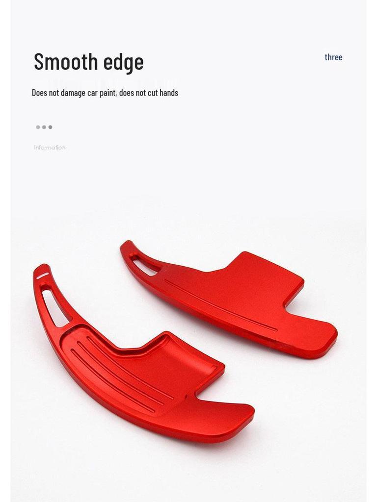 Ford Mustang 2015-2020 Aluminum Alloy Steering Wheel Paddle Shifters