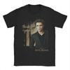 Men Twilight Edward Cullen Movie Retro T Shirts  Cotton Clothing Funny Short Sleeve Round Neck Tees 6XL T-Shirts