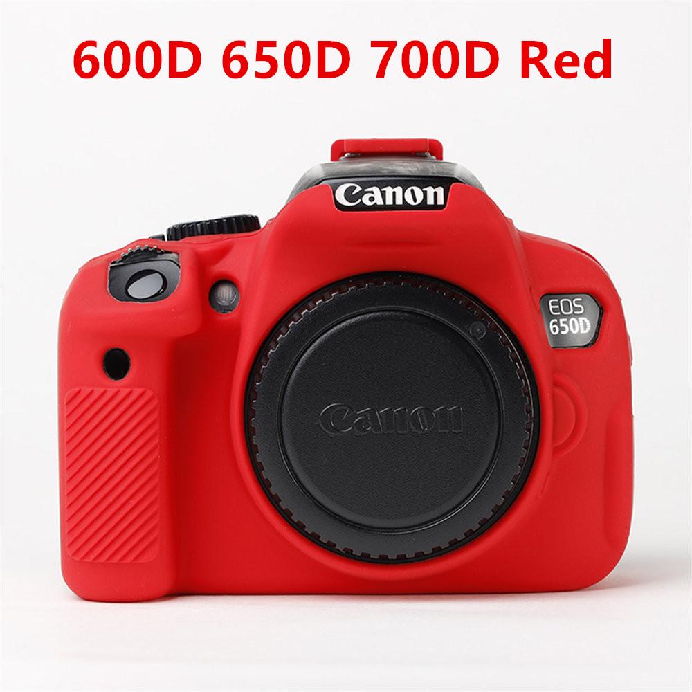 Мягкий силиконовый защитный чехол для камеры для Canon EOS 5D Mark II III IV 5D2 5D3 5D4 6D Mark II 6D2 7D Mark II 7D2 77D 600 700D