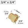 Латунный 1/4" 1/2'' 3/4'' 3/8" 1" Мужской Женский Соединитель Ссылочной Резьбы Медный Переходной Муфтовый Адаптер Фитинги Для Полива Сада