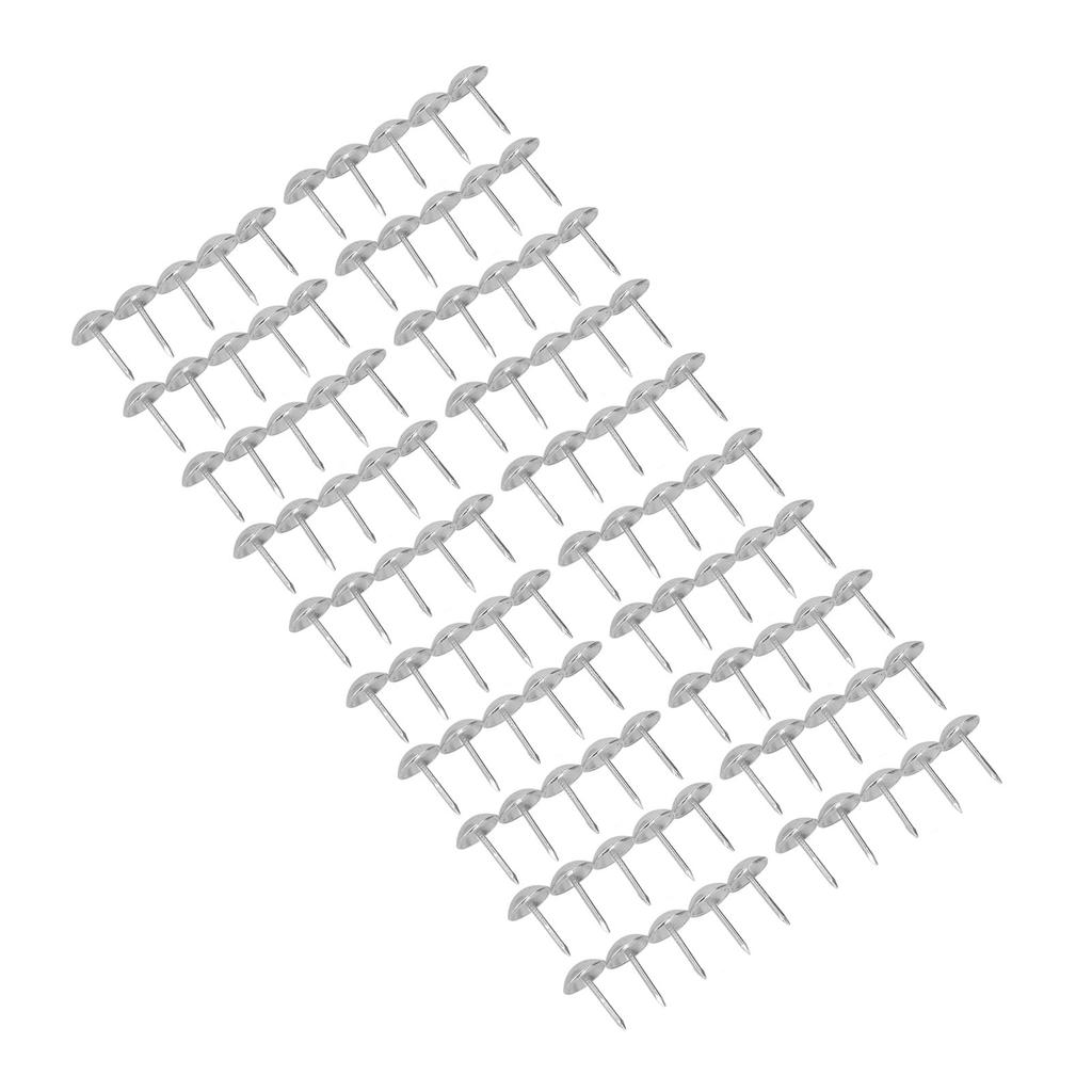 100 шт. Обивочные гвозди Мебельные Интерьерные Декоративные Гвозди Булавки Антикварные Крепежи Серебристые