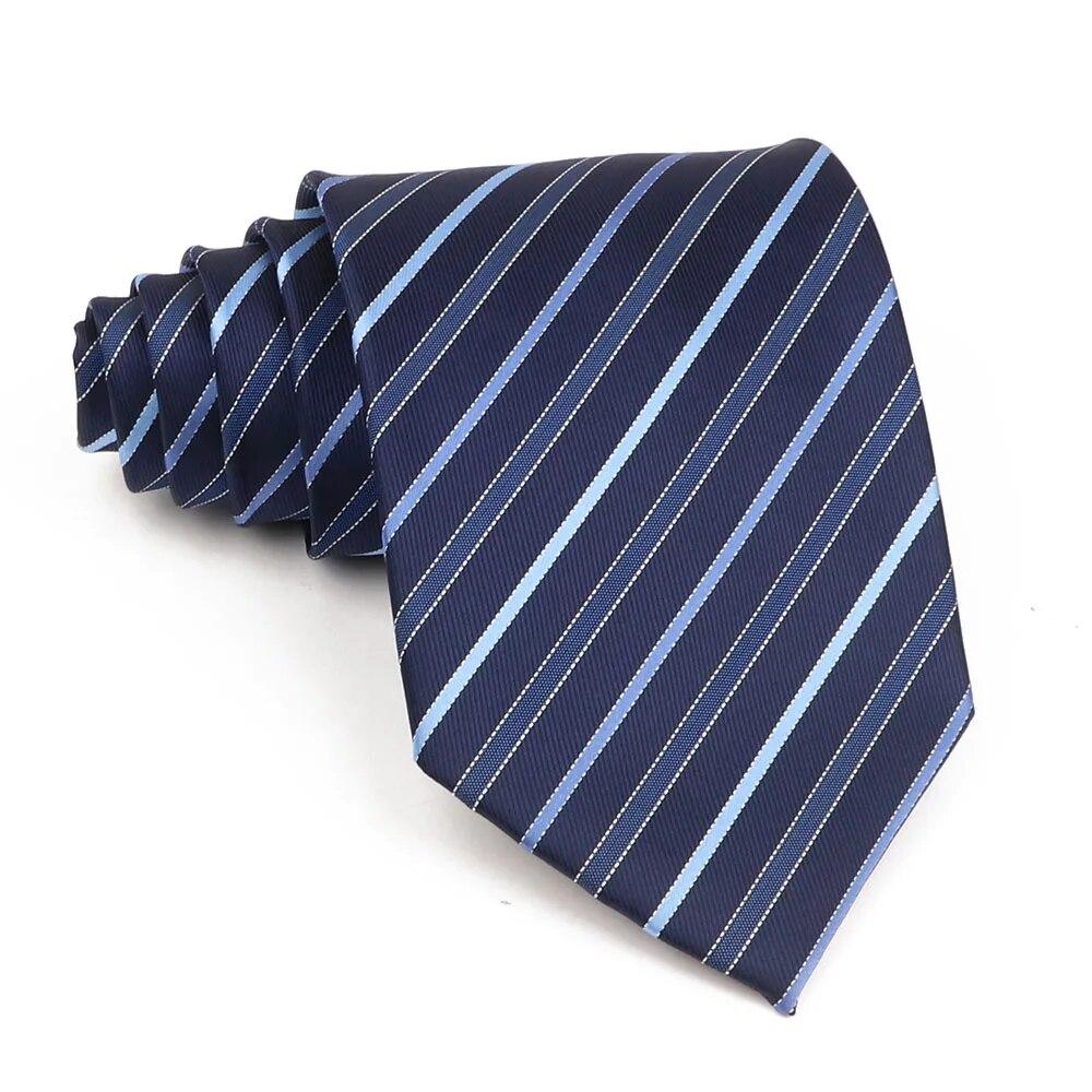 Роскошный мужской галстук шириной 9 см в полоску в горошек, повседневная одежда, свадебная офисная вечеринка
