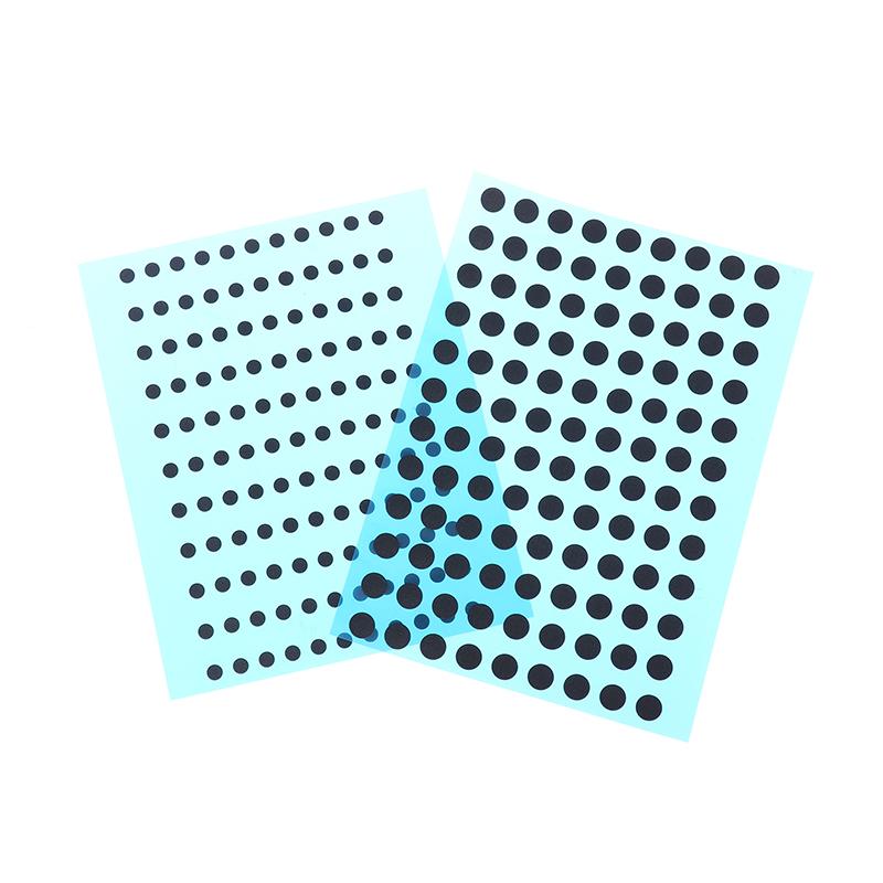 Diameter 3/4/5/6 Mm 4 Sizes Black Conductive Rubber Pads Keypad Repair Kit For Ir Remote Control Conductive Rubber Buttons