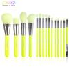 Набор кистей Docolor в неоновом цвете для профессионального макияжа