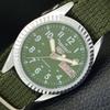 ЯПОНСКИЕ ВИНТАЖНЫЕ ОТРЕМОНТИРОВАННЫЕ МУЖСКИЕ АВТОМАТИЧЕСКИЕ ЧАСЫ SEIKO 5 6309A ЗЕЛЕНЫЕ a441617-1