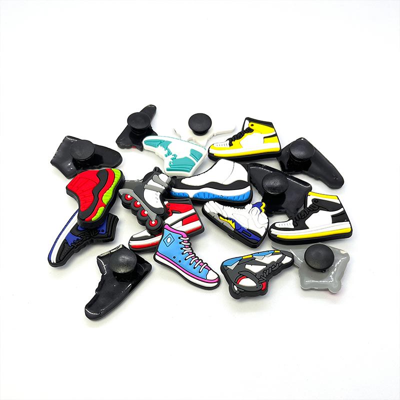 20pcs Popular Shoe Series PVC Shoe Charm Decorations