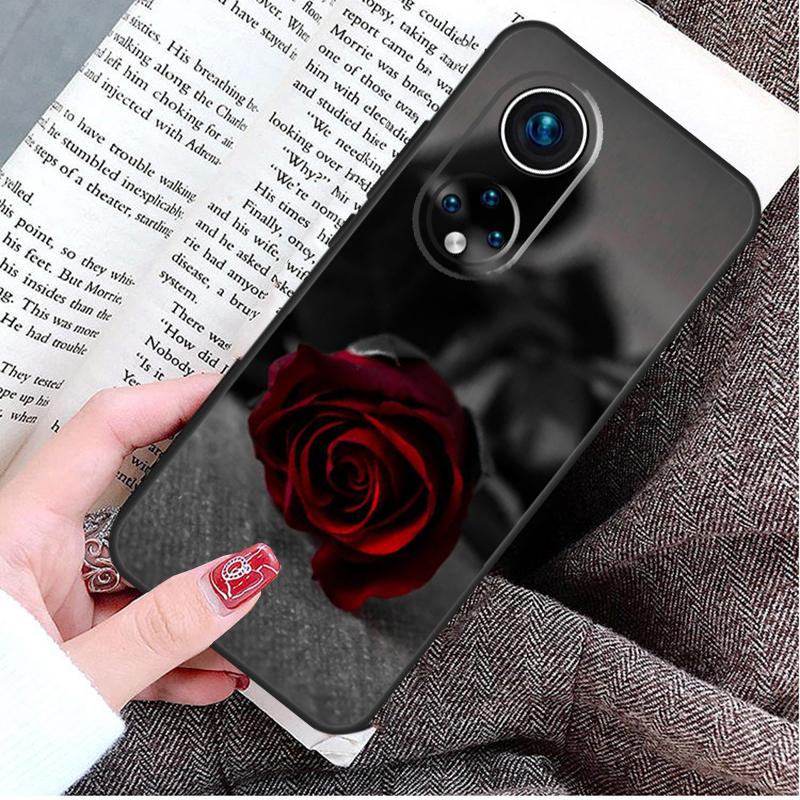 Чехол-цветок Красная Роза для Honor Magic 8 5 6 7 Lite Honor 200 400 Pro 50 70 90 X9d X9b X9c X9a X8c X8b Win RT