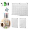 Acrylic Menu List for Kitchen 3 Pcs Magnetic Dry Erase Board Fridge, Clear Monthly Weekly Planner Whiteboard, to Do Notepad Memo White with 7 Markers