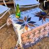 Bohemian Picnic Blanket Outdoor Camping Mat Foldable Waterproof Ground Cover 4-6 People