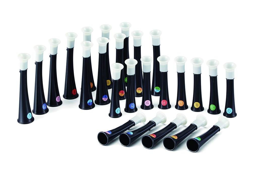 Suzuki CH-25W V2 Choir Horn Chromatic 25-Note Set (Same Note for Both Blowing and Sucking)