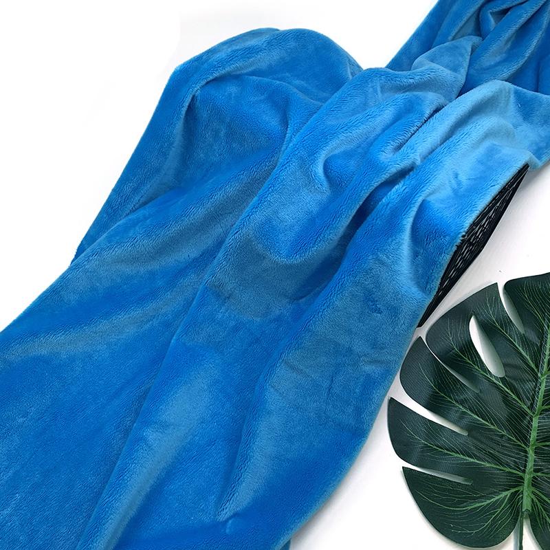 45x50 см удобная и мягкая ткань с ворсом 3 мм из полиэстера с кристаллами, супермягкая плюшевая ткань для шитья кукол