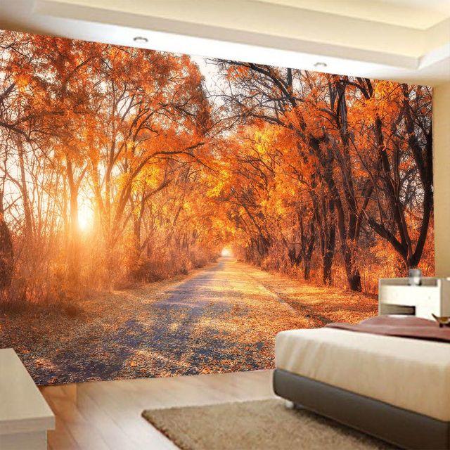 Пейзаж Лесная серия гобелен для украшения стены настенная ткань для дома, спальни, прикроватная фоновая ткань, художественная настенная ткань, живопись