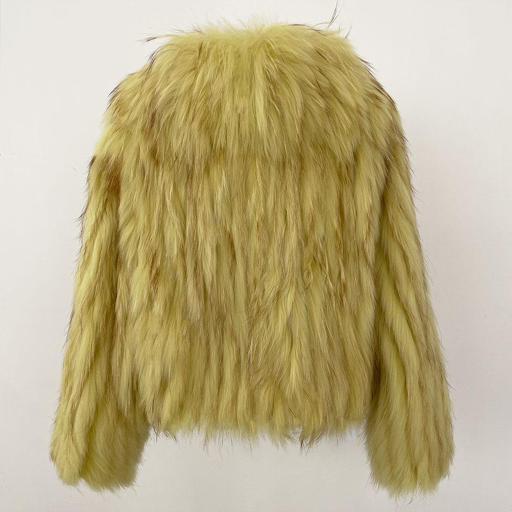 OFTBUY Осень-зима утолщенная теплая куртка с V-образным вырезом из натурального меха лисы, женская короткая куртка в корейском стиле