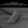 For Changan UNI-T Unit 2023 2024 2025, Super Suede Car Gear Shift Knob Trim Cover Gears Shell Gear Lever Head Case Accessories