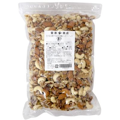 Tomizawa Shoten органическая ореховая смесь 1 кг Сертификация JAS (ТОМИЗ) (Органические/Смешанные орехи/Миндаль/Кешью/Грецкие орехи/Закуски/Коммерческое использование/Большая емкость)