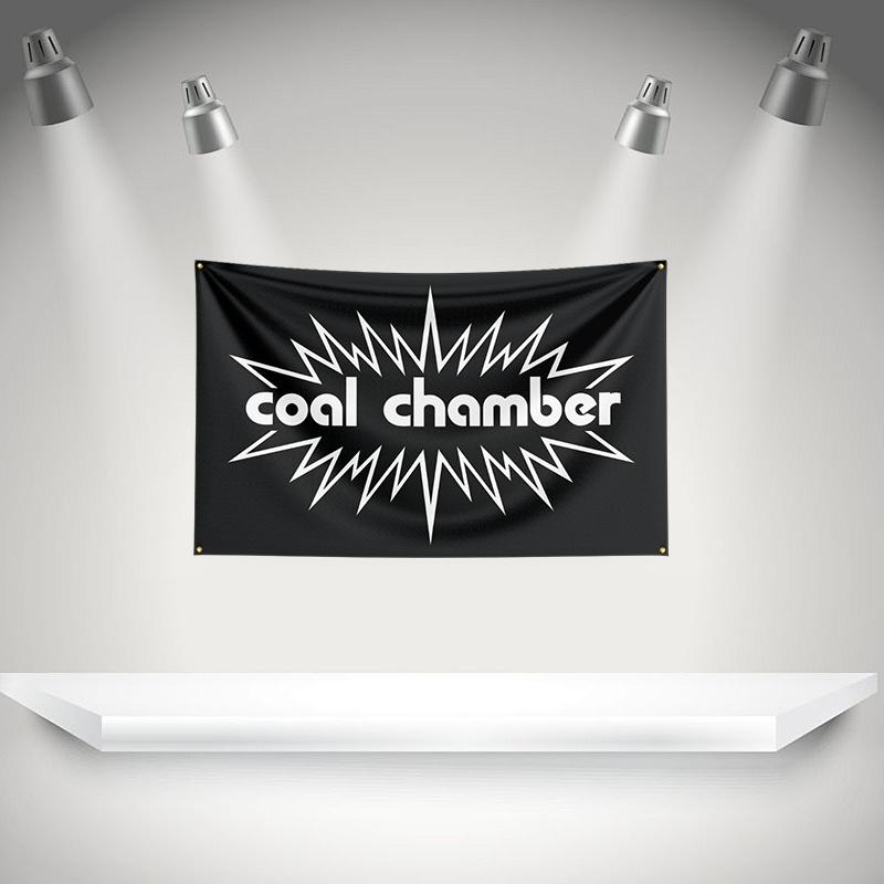 C-Coals C-Chamber Флаг Рок-музыкальной группы Баннер HD Печать Гобелен Выставка, Фанаты Музыкальной группы, Декор Гаража