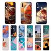 Спортивный баскетбольный чехол для телефона с изображением корзинки для Huawei Y9 6 7 5 Prime Enjoy 7s 7 8 plus 7a 9e 9plus 8E Lite Psmart Shell