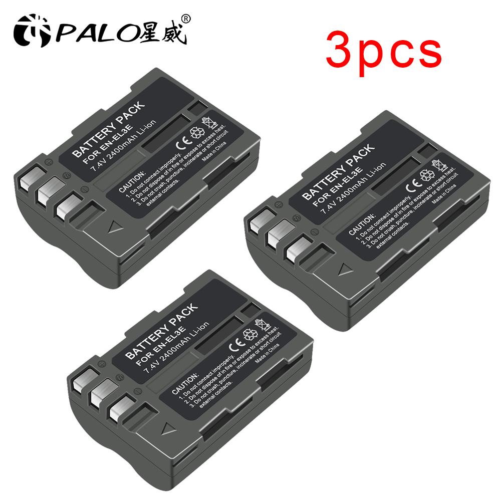 PALO EN-EL3E EN EL3E ENEL3E Camera Battery for Nikon D80 D90 D300 D700 D70 D50 D100 D70 D90 SLR