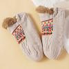 Fall and Winter Floor Socks Home Warm Women Men Snow Socks Sleep Carpet Slippers Sock Men Non-slip Socks